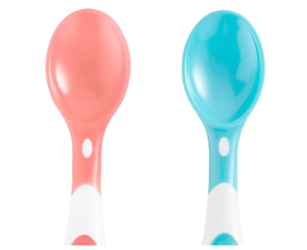 Colorful baby soft spoons 6 spoons