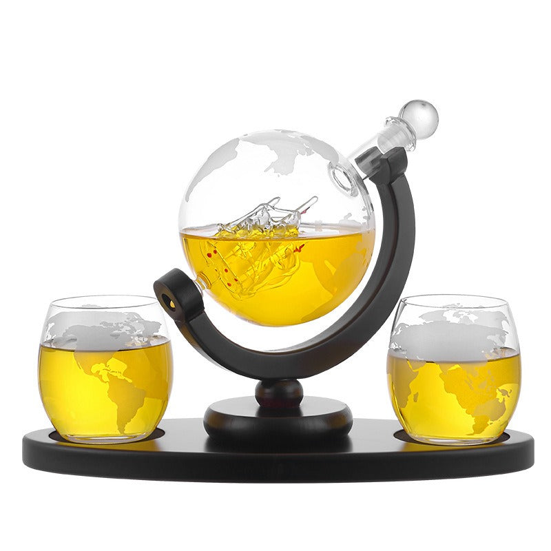 Creative Globe Decanter Set